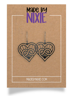 Eternal Heartglyph Earrings